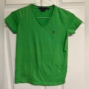 Ralph Lauren V-neck Tshirt, size XS
